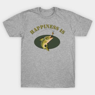 Happiness is Trout Fishing T-Shirt